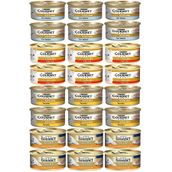 Gourmet Gold Karışık Kıyılmış Konserve Yetişkin Özel 24x85 gr Kedi Yaş Maması
