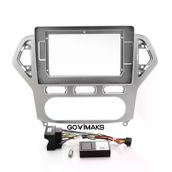 Govimaks Ford Mondeo 2007-2012 Uyumlu Silver Grey Soket Android Multimedya Çerçevesi