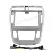 Govimaks Honda City 2009-2011 Dıjıtal Uyumlu 10.1 inç Gümüş Soket Android Multimedya Çerçevesi