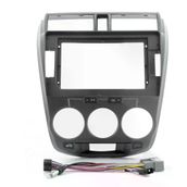 Govimaks Honda City Manuel 2008-2013 10.1 inç Gümüş Soket Android Multimedya Çerçevesi