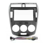 Govimaks Honda City Manuel 2008-2013 Uyumlu 10.1 inç Gümüş Soket Android Multimedya Çerçevesi