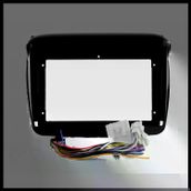 Govimaks Mitsubishi L200 2007-2014 Uyumlu 9 inç Siyah Soket Android Multimedya Çerçevesi