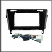 Govimaks Nissan Qashqai Xtrail 2014-2021 P. Black 10 inç Soket Canbus Android Multimedya Çerçevesi