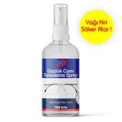 Gözlük Camı Temizleme ve Dezenfektan Spreyi Antistatik 100 ML