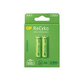 GP 132C133 Recyko 1300 mAh 2 Adet AA Şarjlı Kalem Pil