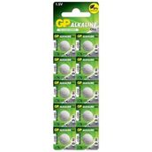 GP A76 LR44 1.5V 10'lu Alkalin Düğme Pil