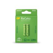 GP Batteries Recyko+ 1000 AAA İnce Kalem Ni-MH 2'li Şarjlı Pil