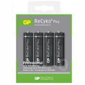 GP Batteries Recyko+ Pro 4'lü AA Ni-MH Şarjlı Kalem Pil