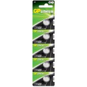 GP CR1620 3V 5'li Lityum Düğme Pil