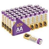 GP Extra LR6 AA 40'lı Alkalin Kalem Pil
