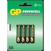 GP Greencel R03 AAA Boy GP24G-U4 İnce 4'lü Paket Çinko Kalem Pil