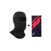 GP KOMPOZİT GP Kompozit Yazlık Motorcu Balaklava Maske Siyah (1 Adet Boyunluk Buff Hediye)