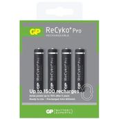 GP Recyko Pro 800 mAh AAA 4'lü Şarj Edilebilir İnce Kalem Pil