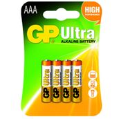 GP Ultra LR03 AAA 4'lü Alkalin İnce Kalem Pil