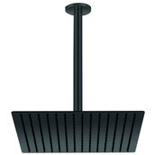 GPD ADS21-S Kare Slim Metal 30x30 cm Siyah Ankastre Duş Başlığı