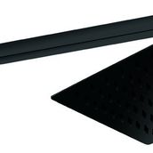GPD ADS27-S Kare Slim Metal 20x20 cm Siyah Ankastre Duş Başlığı