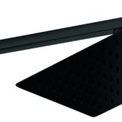 GPD ADS29-S Kare Slim Metal 25x25 cm Siyah Ankastre Duş Başlığı