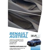 Graficar Renault Austral Konfor Seti Araç İçi Eşya Cepleri Ses Giderici Kaplama Set / Torpido Kaplamalı Set