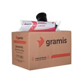 Gramis Endüstriyel Jumbo Boy Siyah 80 x 110 cm Çöp Poşeti (20 adet)
