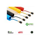 Green Air Tools Green 5*8 Pe 5Metre Jacklı Spiral Hava Hortumu