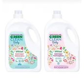 Green Clean 2750 ml Baby Çamaşır Deterjan + 2750 ml Yumuşatıcı (2 adet)