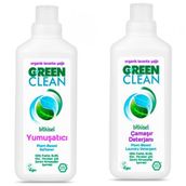 Green Clean 2x1 lt Bitkisel Çamaşır Yıkama Seti
