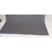 Gri Kıvırcık Paspas Su Emici Kapı Önü Paspas Kaymaz Taban 14 mm Kıvırcık Yolluk - 10 x 70 cm