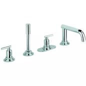 Grohe 19142000 Atrio Jota Dört Delikli Küvet Bataryası