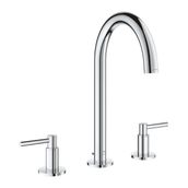 Grohe 20649000 Atrio Üç Delikli 1/2 inç L Lavabo Bataryası