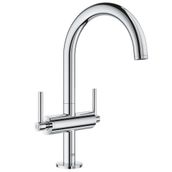 Grohe 21022003 Atrio L Boyut Yeni Çift Kumandalı Lavabo Bataryası