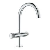 Grohe 21138000 Atrio Private Collection Tek Delikli 1/2 inç L Boyut Lavabo Bataryası