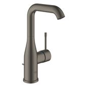 Grohe 24174AL1 Essence Fırçalı Sert Grafit Tek Kumandalı Lavabo Bataryası