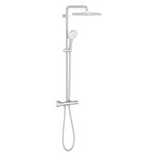Grohe 26689001 Tempesta System 250 Cube Duvara Monte Termostatik Bataryalı Duş Sistemi