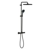 Grohe 266892431 Mat Siyah Tempesta Cube Termostatik Duş Bataryalı Duş Sistemi