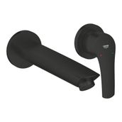 Grohe 293382433 Eurosmart İki Delikli M Boyut Mat Siyah Lavabo Bataryası