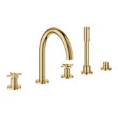 Grohe 29408GL0 Atrio New 5 Delikli Küvet Bataryası