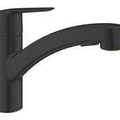 Grohe 303072431 Mat Siyah Start Spiralli Eviye Bataryası