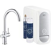 Grohe 31545001 Blue Home Arıtmalı İçme Suyu ve Soda Yapan Eviye Bataryası