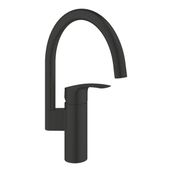 Grohe 332022433 Eurosmart Mat Siyah Eviye Bataryası