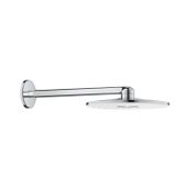 Grohe 430 mm 2 Akışlı Krom Beyaz Rainshower Smartactive 310 Tepe Duşu Seti