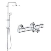 Grohe Duş Seti Duş kolonu+Termostatik Batarya