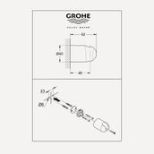 Grohe Vitalio Start 100 2 Akışlı El Duşu