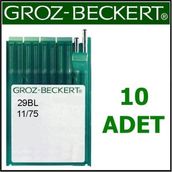 Groz Beckert 29BL Baskı Makine Iğnesi 11 Numara - Gümüş