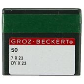 Groz Beckert Çuvalağzı / DYX23 (7X23) 25/200 50 Adet Dikiş Makinesi İğnesi