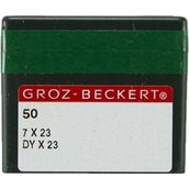Groz Beckert Çuvalağzı / DYX23 (7X23) 27/250 50 Adet Dikiş Makinesi İğnesi