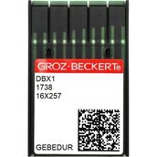 Groz Beckert Düz Makine İnce Dip DBX1 16x231 Gebendur 12-80 100 Adet Dikiş İğnesi