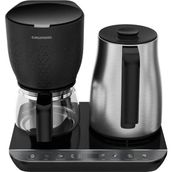 Grundig 3 In 1 Filtre Kahve Makinesi 5 Fincan Kapasitesi ile Antrasit Renkli Otomatik Kapanma Özelliği