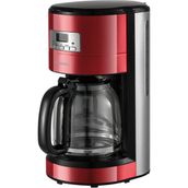 Grundig Fk 4112 K Dijital Filtre Kahve Makinesi 12 Fincan Kapasitesi ile Otomatik Kapanma Özelliği - Kırmızı