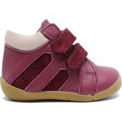 GT12-V2 Kifidis-Kids Ilk Adım Erkek Çocuk Deri Ayakkabı 19-25 - Bordo