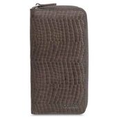 Guard GRD2403XW22162 Texas Kahverengi Baskılı Fermuarlı Portföy Cüzdan